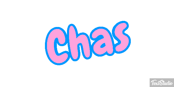 Chas Текстовый эффект