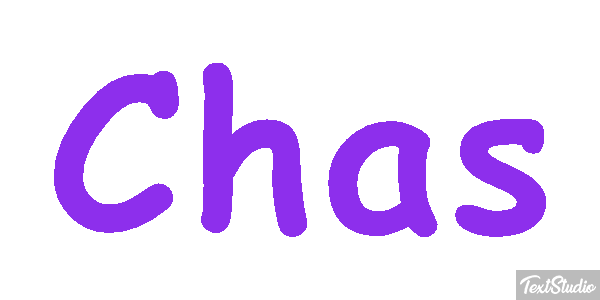 Chas Текстовый эффект
