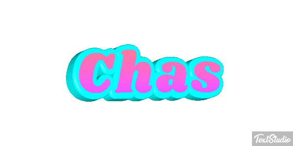 Chas Текстовый эффект
