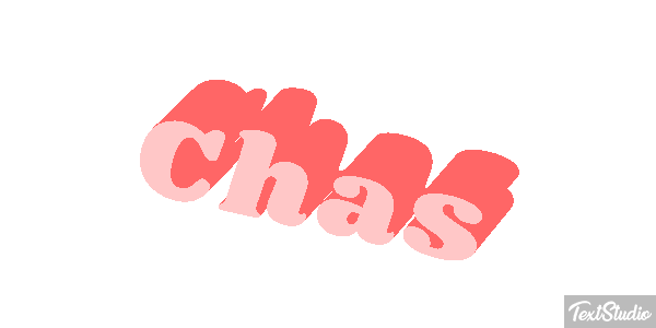 Chas Текстовый эффект
