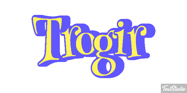 Trogir Текстовый эффект