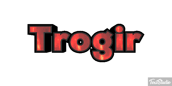 Trogir Текстовый эффект