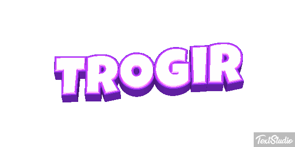 Trogir Текстовый эффект