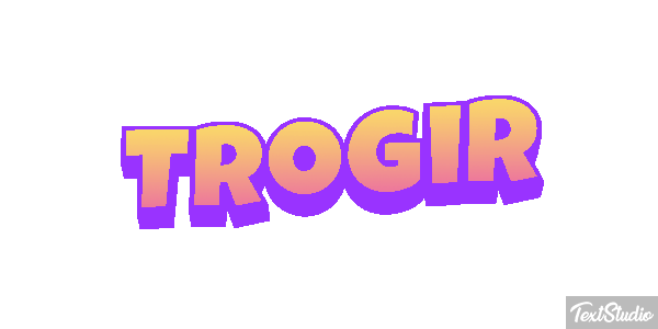 Trogir Текстовый эффект