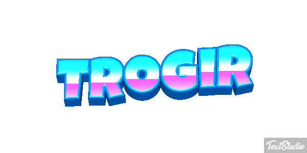 Trogir Текстовый эффект