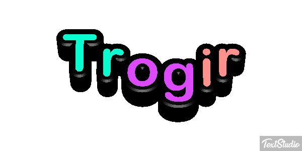 Trogir Текстовый эффект