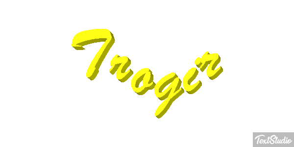 Trogir Текстовый эффект
