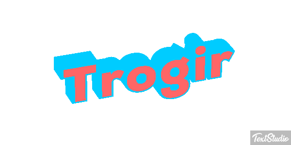 Trogir Текстовый эффект