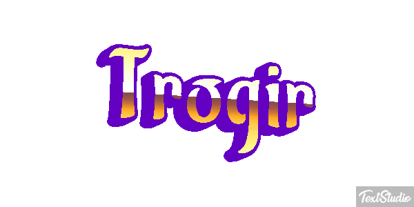 Trogir Текстовый эффект