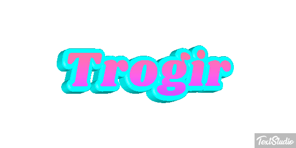 Trogir Текстовый эффект