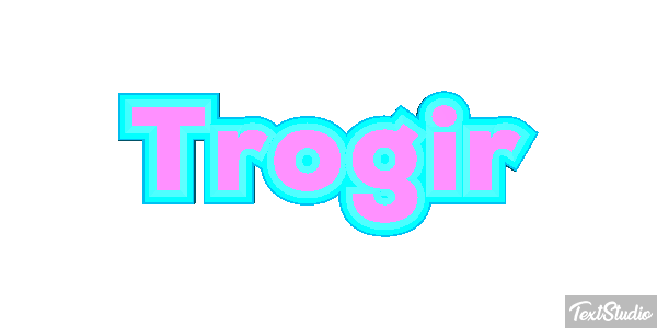 Trogir Текстовый эффект