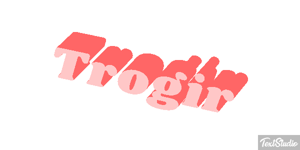 Trogir Текстовый эффект