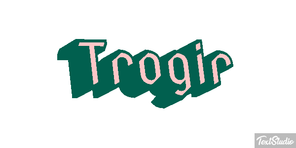 Trogir Текстовый эффект