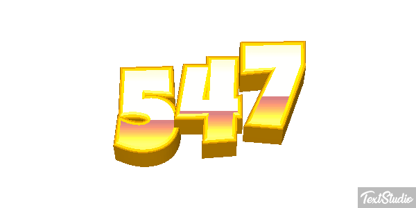 547 Efecto de texto