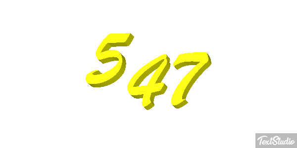 547 Efecto de texto