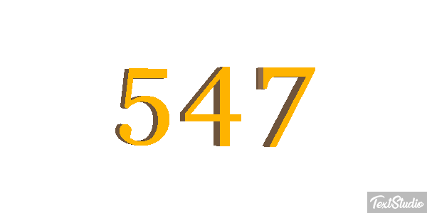 547 Efecto de texto