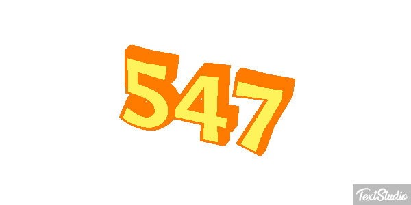 547 Efecto de texto