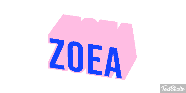 Zoea Effetto testo
