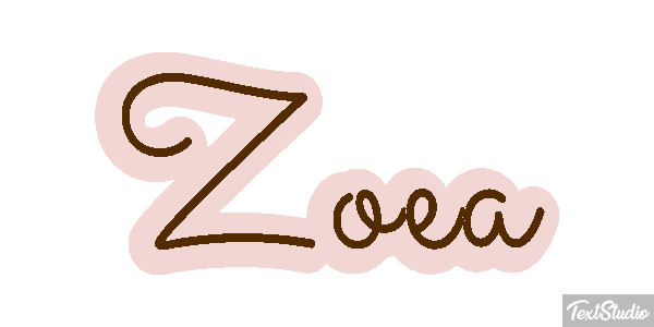 Zoea Effetto testo