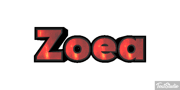 Zoea Effetto testo
