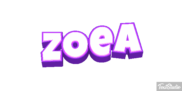 Zoea Effetto testo