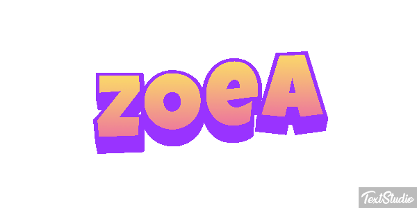 Zoea Effetto testo