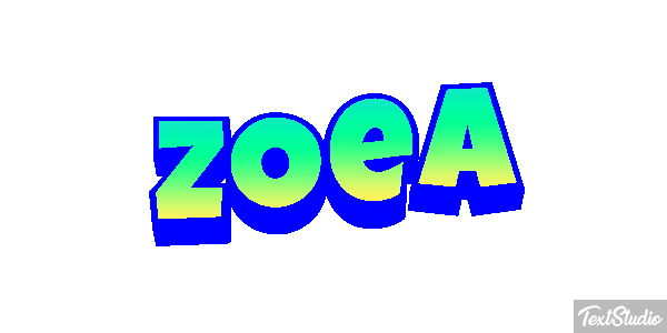 Zoea Effetto testo
