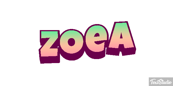 Zoea Effetto testo