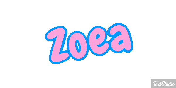 Zoea Effetto testo