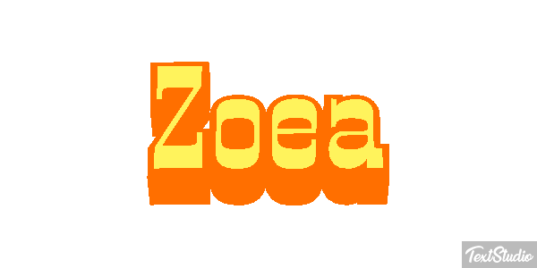 Zoea Effetto testo