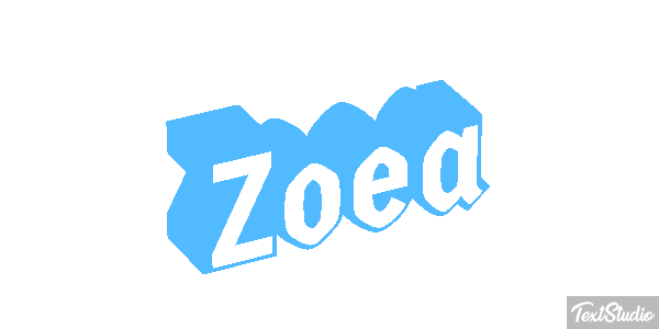 Zoea Effetto testo