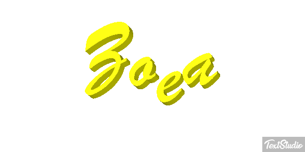 Zoea Effetto testo
