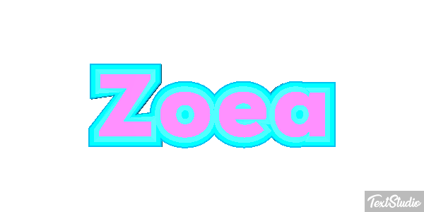 Zoea Effetto testo