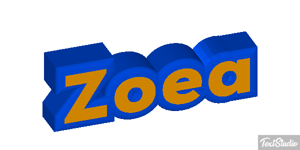 Zoea Effetto testo