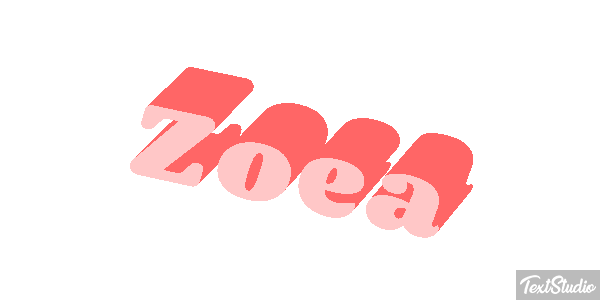 Zoea Effetto testo