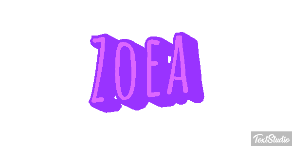 Zoea Effetto testo