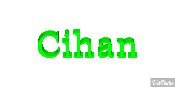 Cihan Effetto testo