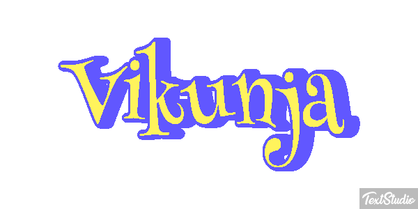 Vikunja Texteffekt