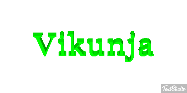 Vikunja Texteffekt