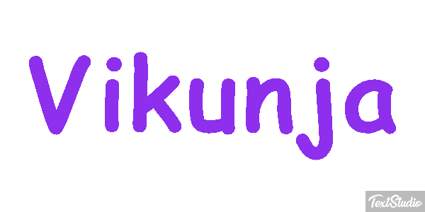 Vikunja Texteffekt