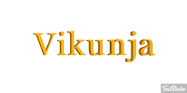 Vikunja Texteffekt
