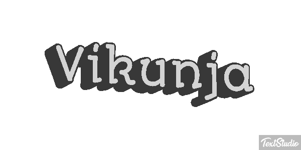 Vikunja Texteffekt