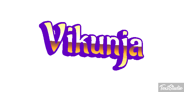 Vikunja Texteffekt