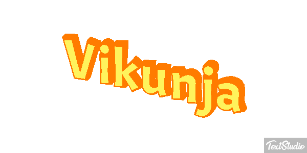 Vikunja Texteffekt