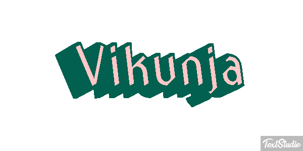 Vikunja Texteffekt