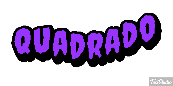 Quadrado Text effect