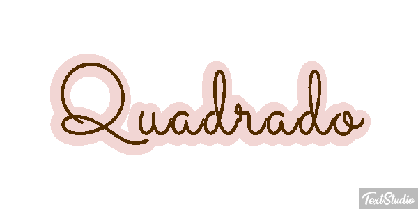 Quadrado Text effect