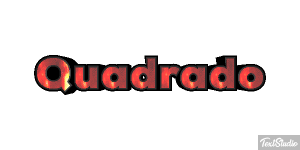 Quadrado Text effect