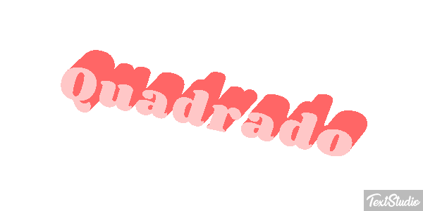 Quadrado Text effect