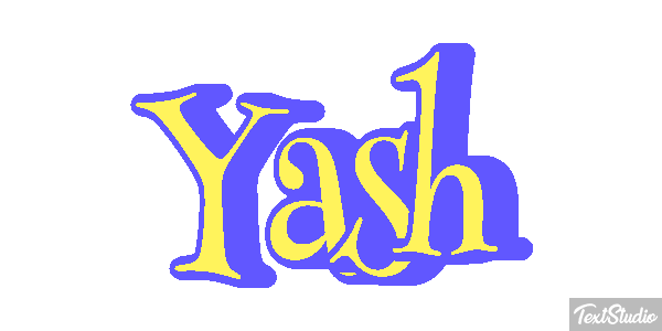 Yash Текстовый эффект